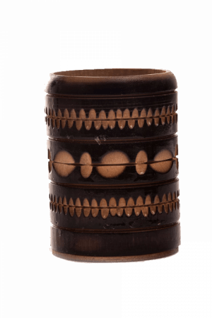 Bamboo Pen Stand - Stool (300x450), Png Download