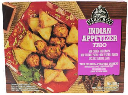 Farm Boy Indian Appetizer Trio - Hors D'oeuvre (450x359), Png Download