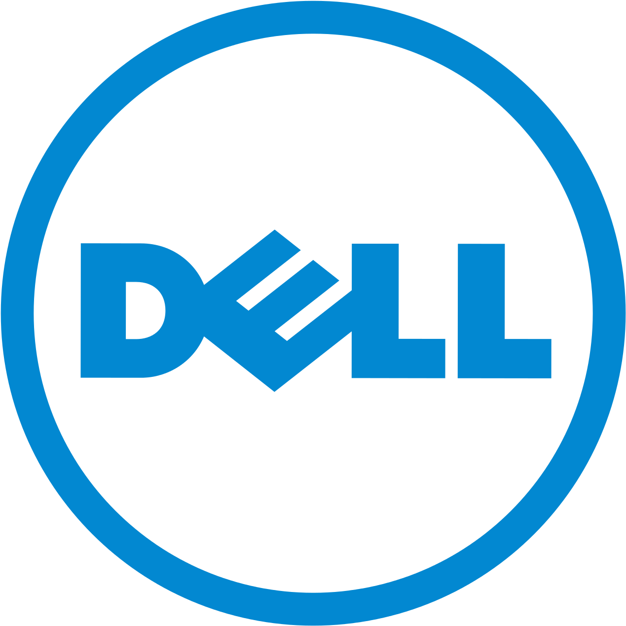 Dell1600 - Dell Logo Windows 10 (1600x1600), Png Download