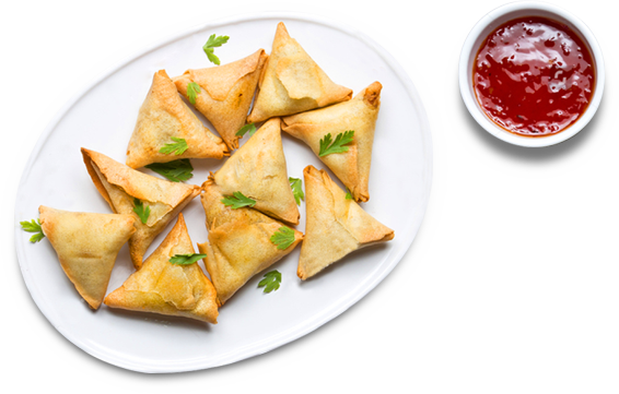 Add To Cart - Fried Food (566x361), Png Download