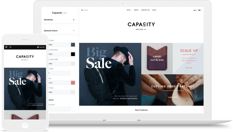 Build And Design A Better Online Store To Grow Your - Modern Online Shop Design (740x420), Png Download