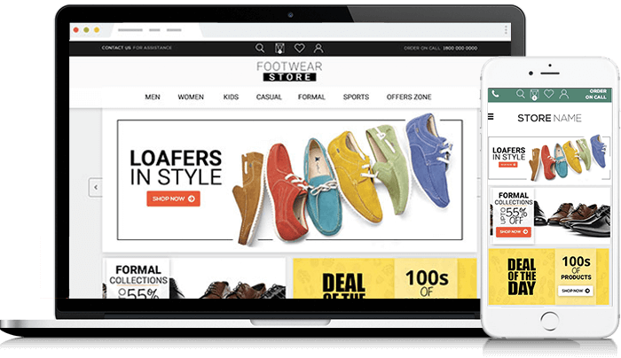 Ecommerce Website - Website E Commerce Site (700x404), Png Download