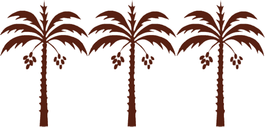 About Our Date Paste - Dates Palms Clipart Png (536x260), Png Download