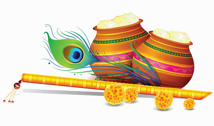 Lord Venkateswara High Quality Images Png For Kids - Happy Janmashtami 2018 (720x426), Png Download