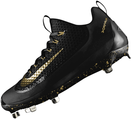 Shoe - Nike Air Huarache 2k Filth Low Metal Id Men's Baseball (429x392), Png Download
