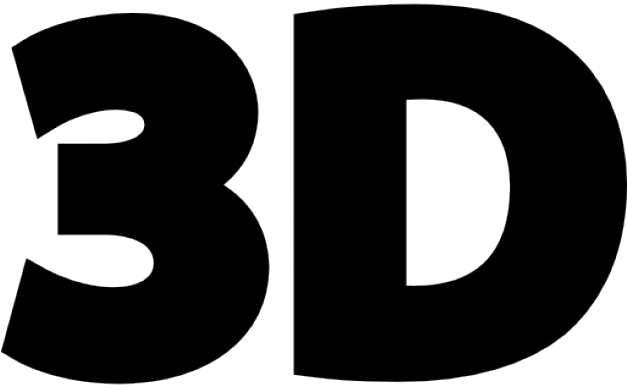 3d Png Photo - 3d Text Logo Png (626x626), Png Download