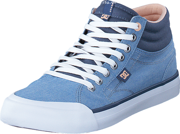 Dc Shoes Evan Hi Tx Se Denim 58767-00 Womens Textile - Shoe (705x524), Png Download