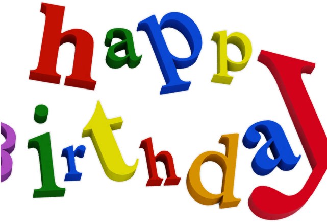 3d Clipart Happy Birthday 3 1300 X 725 Dumielauxepices - Happy Birthday Mary Balloons (640x480), Png Download