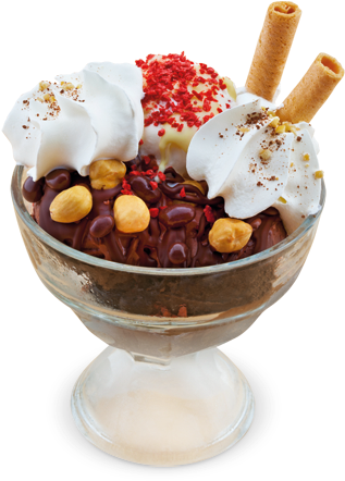 Ice Cream Cup Transparent Background - Ice Cream Cup Png (510x455), Png Download