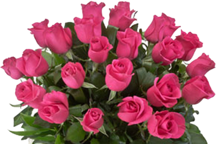 Pink All Rose Bouquet (800x800), Png Download