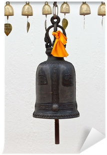 The Thai Bells At Temple In Thailand Wall Mural • Pixers® - Church Bell (400x400), Png Download
