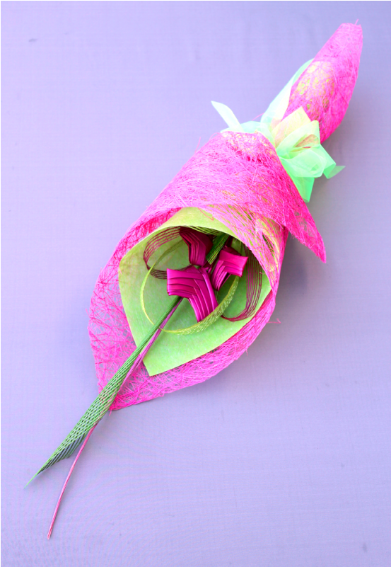 Ngakau Heart Flax Bouquet - Flax (800x800), Png Download