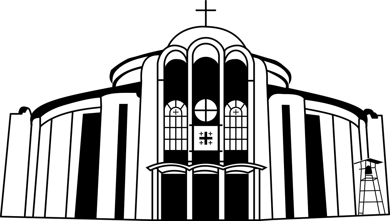 Church (1280x728), Png Download