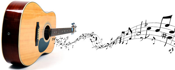 Guitar Lessons And Techniques - Things That Gives Sounds (600x240), Png Download