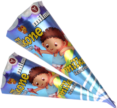 This Is An Ice Cream Which Is Filled In A Dry Cone - Milma Ice Cream Products (400x360), Png Download