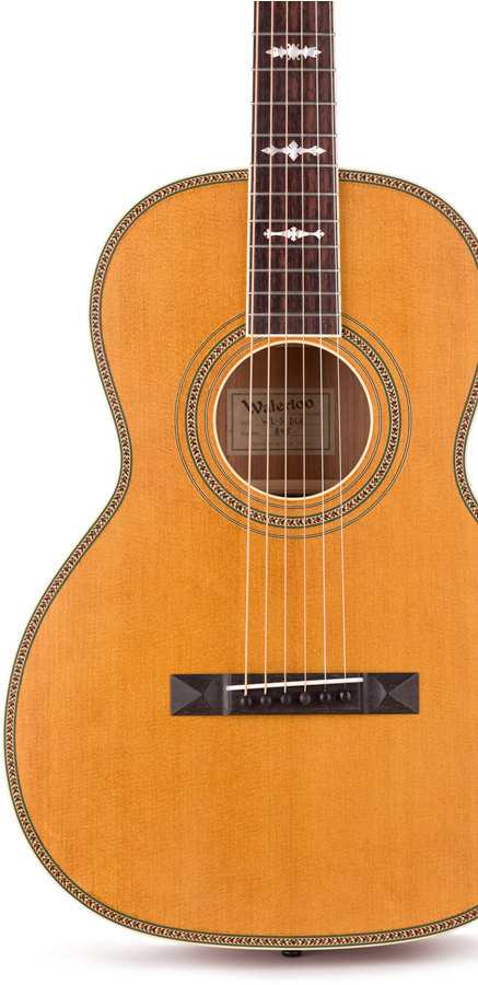 Waterloo Wl-s Deluxe Acoustic Guitar - Collings Guitars (450x899), Png Download