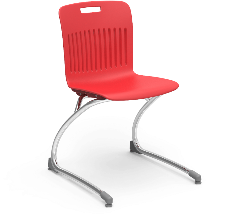 Analogy Series Cantilever Chair Competence And Value - Chair (400x400), Png Download