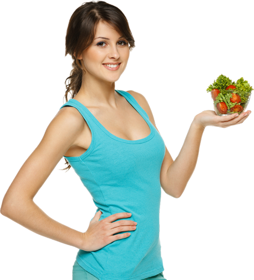 Natural Anti Oxidants Take Care Of Your Well Being - Weight Loss Png Girl (517x570), Png Download