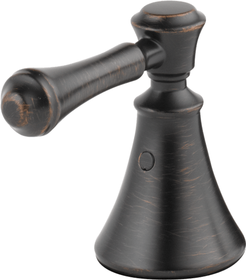 Delta - Delta H297 Cassidy Two Lever Bath Faucet / Bidet Handle (600x600), Png Download