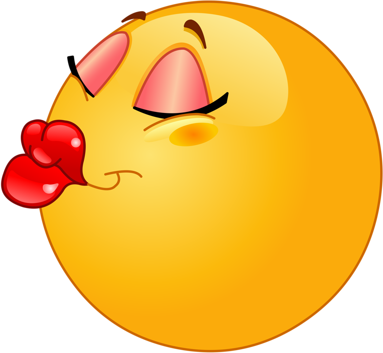 Фото, Автор Soloveika На Яндекс - Emoticon Beso Con Corazon (800x732), Png Download
