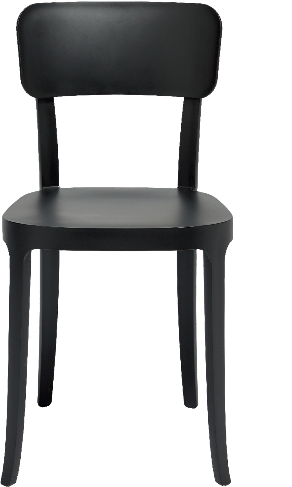 K Chair - Sedia Design Nera Polipropilene (2048x2048), Png Download