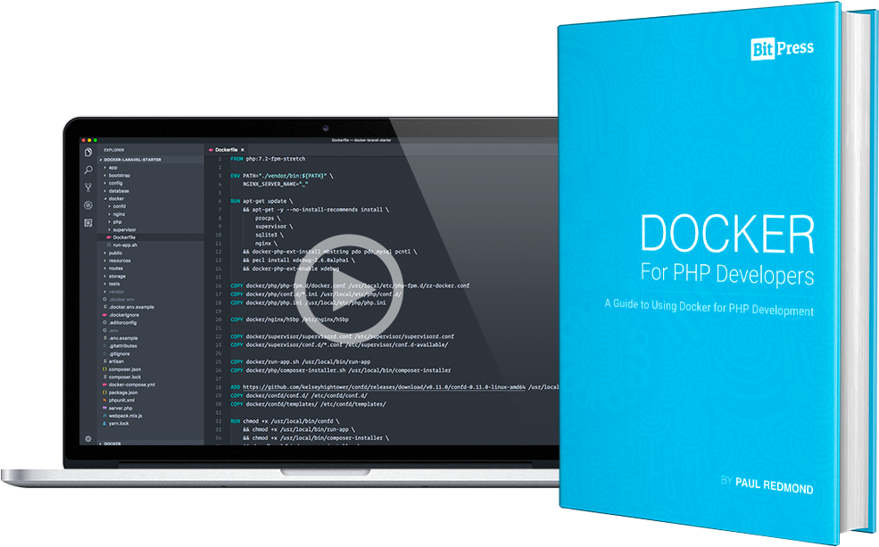 Docker For Php Developers - Docker (1106x737), Png Download