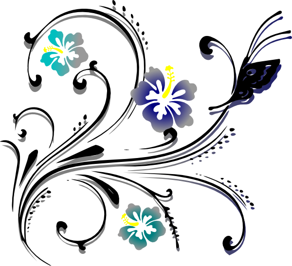 Scroll Clipart Shadi - Corner Designs For Painting (600x547), Png Download