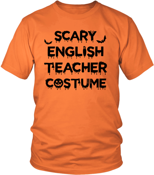 Scary English Teacher Halloween Costume Unisex T-shirt - Black Girl Magic I Sprinkle That On Everything (600x600), Png Download