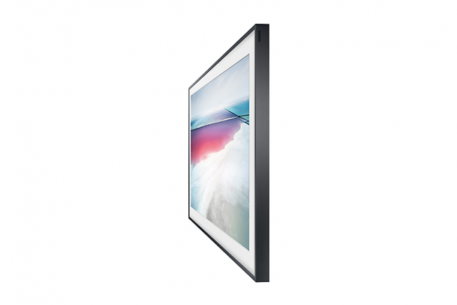 Front Black Image - Samsung The Frame Tv (650x650), Png Download