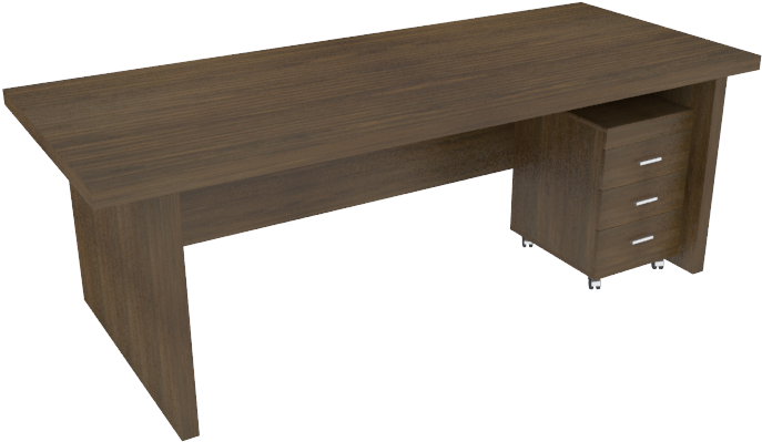 Office Table - Autodesk 3ds Max (800x600), Png Download