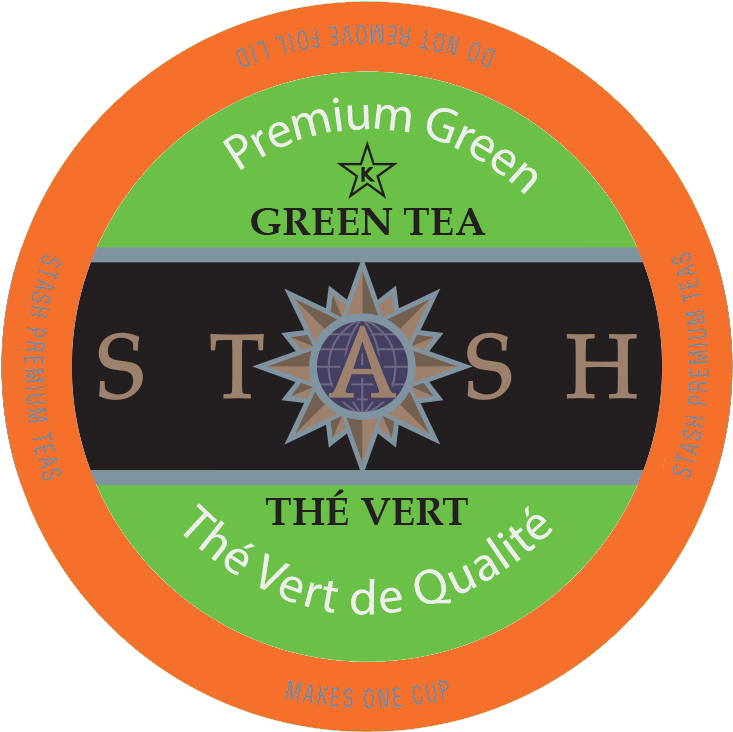 Stash Tea Premium Green Tea, K-cup - Stash Tea Lemon Ginger Single-cup Tea (900x900), Png Download