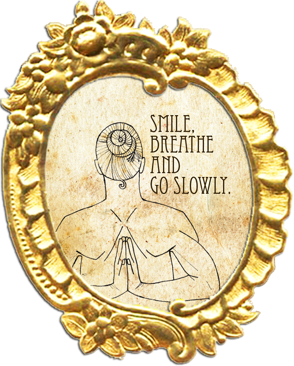 Tagged Breathe, Namaste, Quote, Reverse Prayer Hands, - Yoga (1000x1252), Png Download