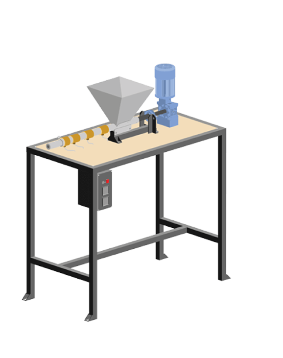 Machine-extrusion - Build Your Own Factory (646x880), Png Download