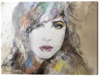 Style Woman Portrait - Cortesi Home 'sweet Surrender' Painting Print (400x400), Png Download