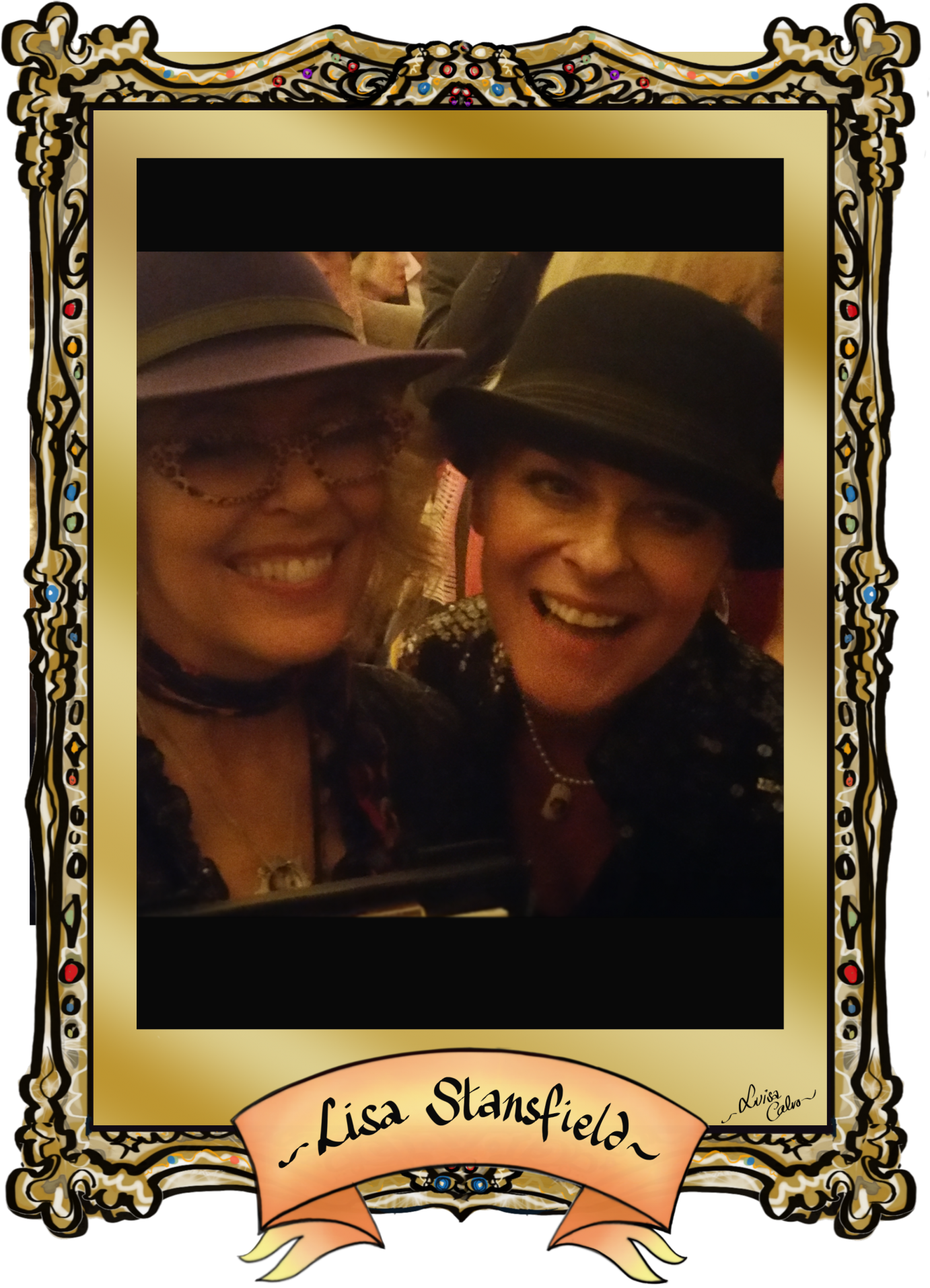 Lisa Stansfield Caricature By Luisa Calvo - Caricature (1448x2048), Png Download