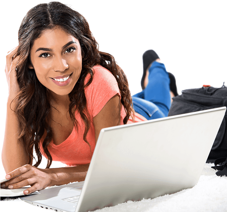 Pcgirl3 - Tech Young People Png (750x705), Png Download