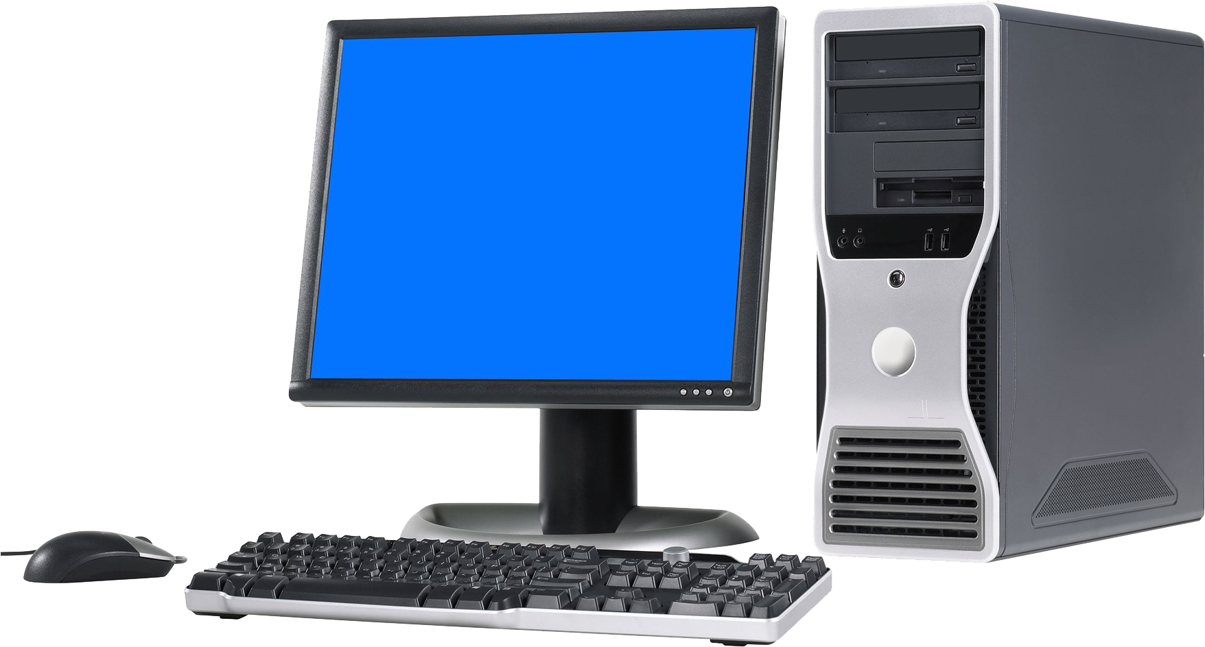 Computer Desktop Pc Download Png Image - Remote Control Pc On Off (1800x1100), Png Download