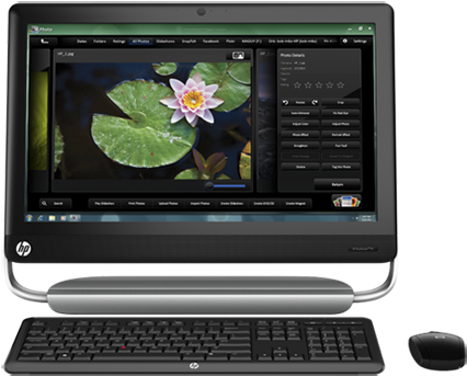 Recovery Kit A5jaaav For Hp Touchsmart Desktop Pc Model - Hp Touchsmart 7320 All In One Pc (474x356), Png Download