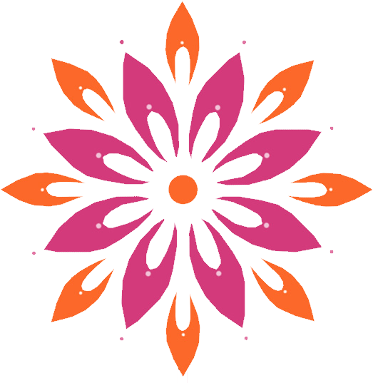 Welcome To Women's Ministries - Flower Motif (538x536), Png Download