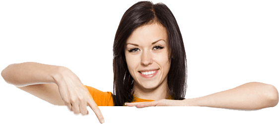 Welcome To Bg Professional Tax Services - Credit Card Woman Png (610x269), Png Download