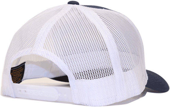 Aspinwall Granite Trucker Hat Navy White Back - Beanie (672x800), Png Download