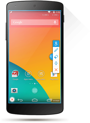 Mobile-frame - Telefoonhoesje - Google Nexus 5 – Telefoonhoesje Met (617x530), Png Download