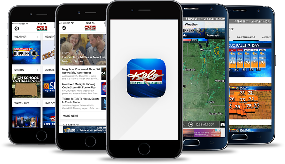 Get The Latest News, Weather, And Sports On Our Free - Iphone (906x521), Png Download