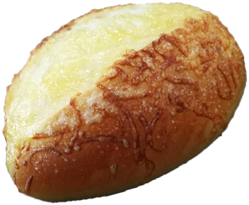 Slice Cheese Mango Bun - Bakery (480x360), Png Download