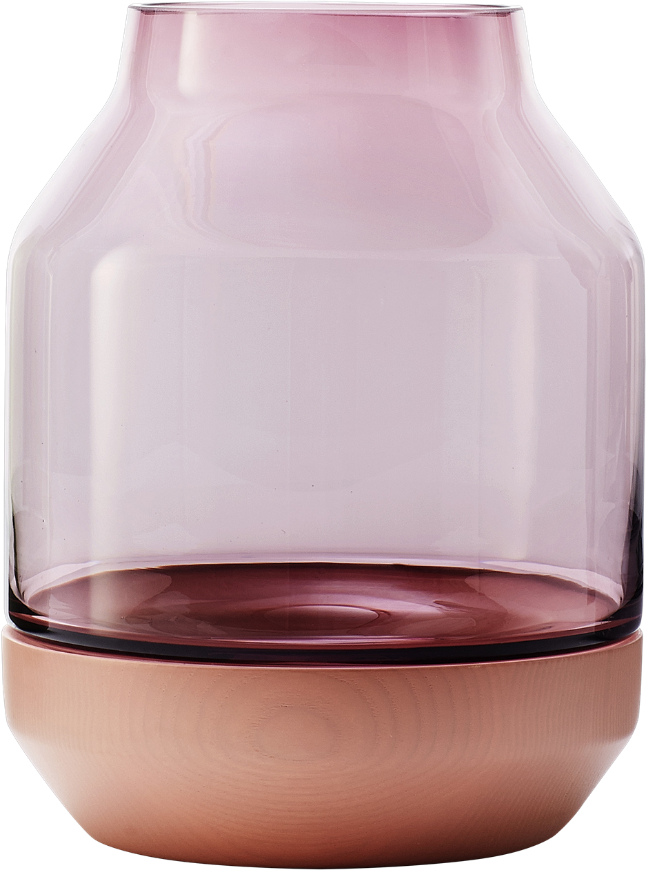 Elevated Vase - Rose - Muuto - Elevated Vase - Rose (2000x2000), Png Download