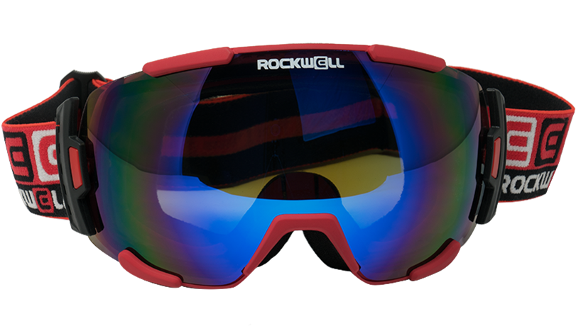 Red W/flash Blue Lens - Lens (835x1026), Png Download