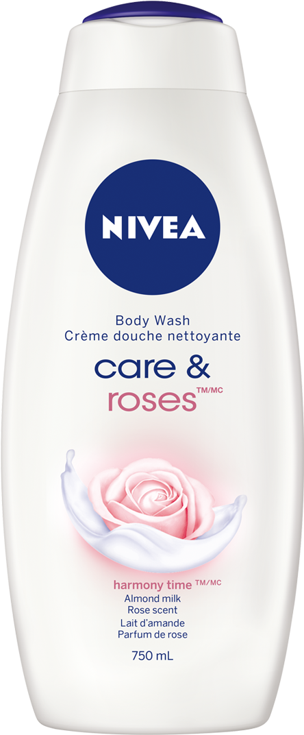 Feel More Relaxed With The Balancing Scent Of White - Nivea Body Wash For Dry Skin (1010x1180), Png Download
