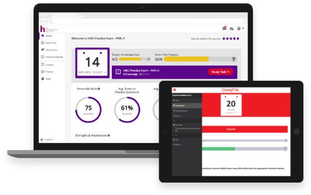Hrci Laptop Comptia Tablet - Tablet Computer (639x405), Png Download