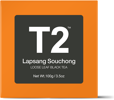 Lapsang Souchong Loose Leaf Gift Cube - T2 French Earl Grey Teabags, Pack Of 25 (555x555), Png Download