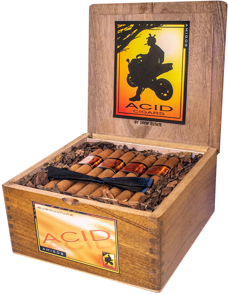 Drew Estate And New Hampshire Based Two Guys Smoke - Acid Cigars (1040x1200), Png Download